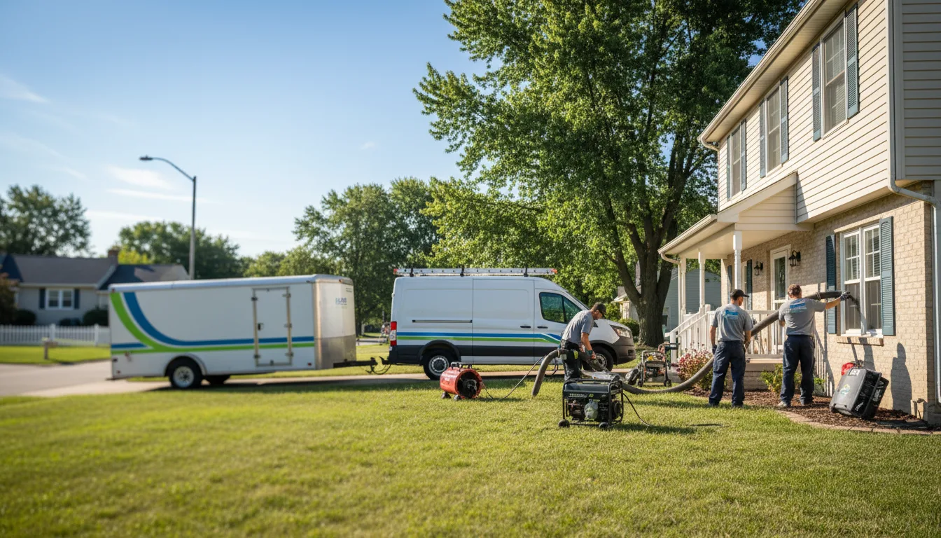 Flooded Basement Restoration And Cleanup With Repair in Corinth, NY near me